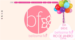 Desktop Screenshot of belissimaflor.com